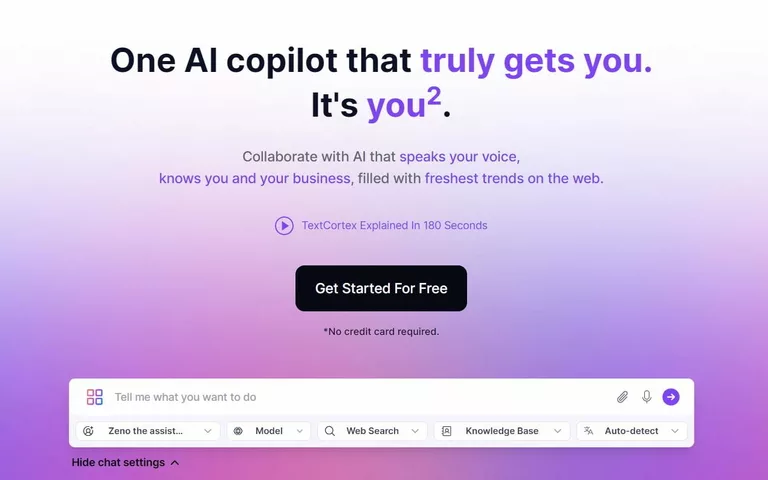 TextCortex AI Marketing Bot